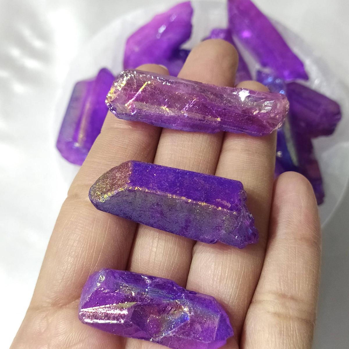Angel Aura Quartz Point - Candle Queen Candles