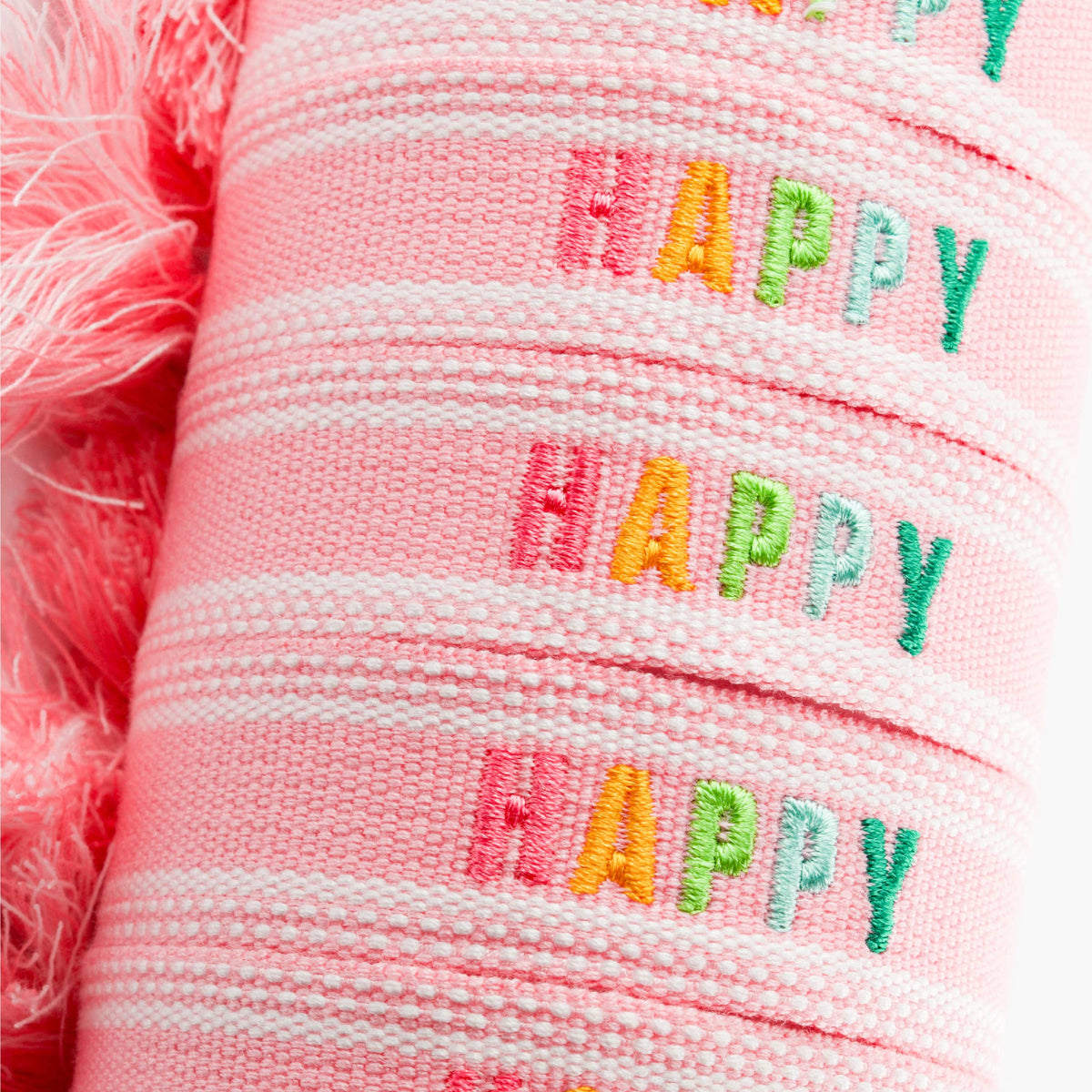 Colorful Embroidered Bracelets: Blush | Be Kind