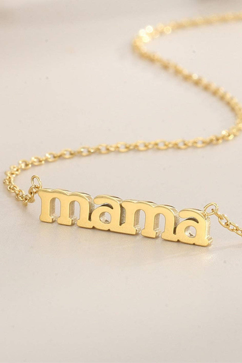 18K Gold Plated Waterproof Stainless Steel Chain Necklace