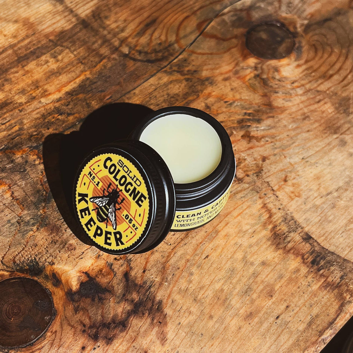 Solid Cologne - Keeper - Handmade with beeswax
