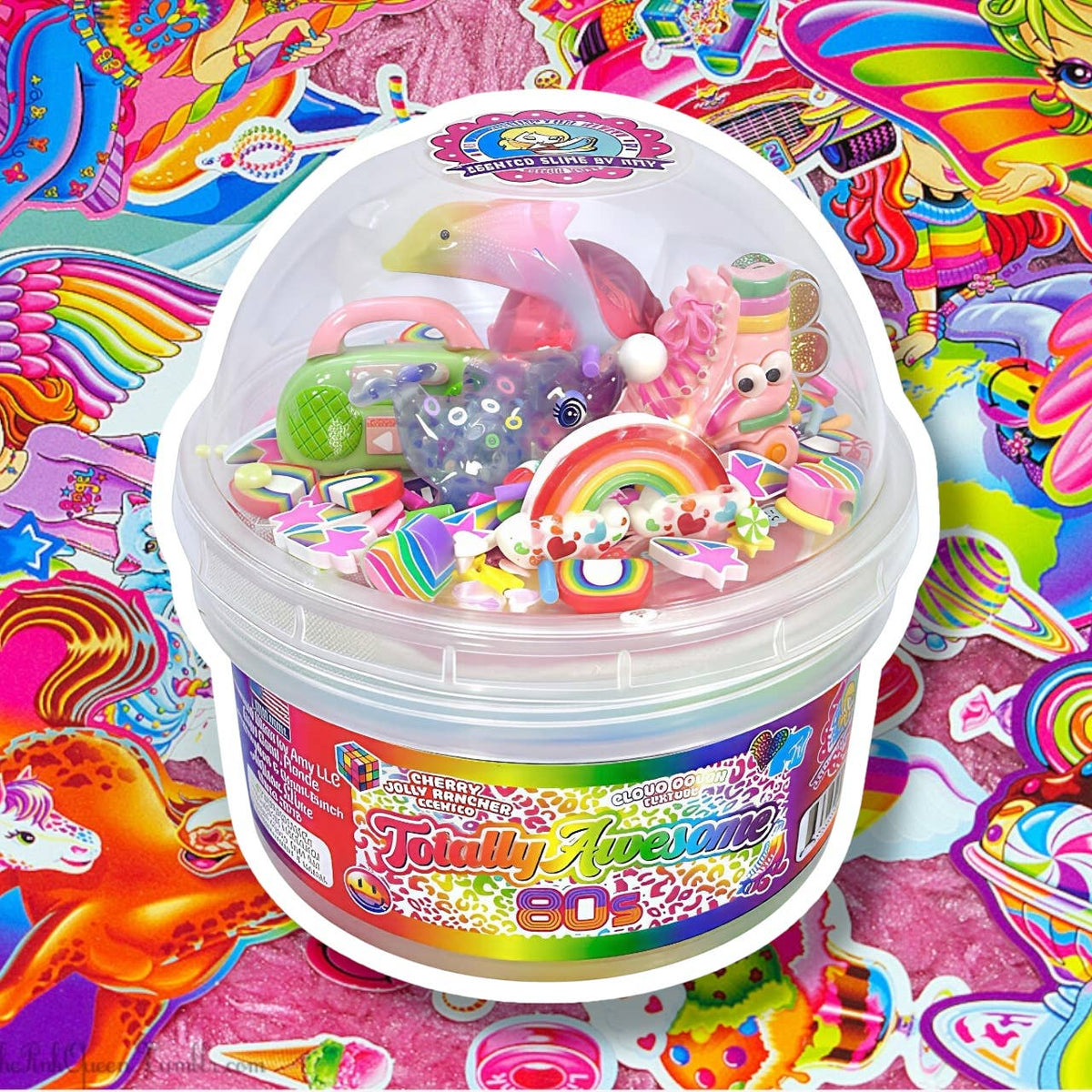 Totally Awesome 80’s Slime - Candle Queen Candles