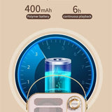 Retro Bluetooth Speaker Version 2: PINK / 1 (ONE SIZE) - Candle Queen Candles