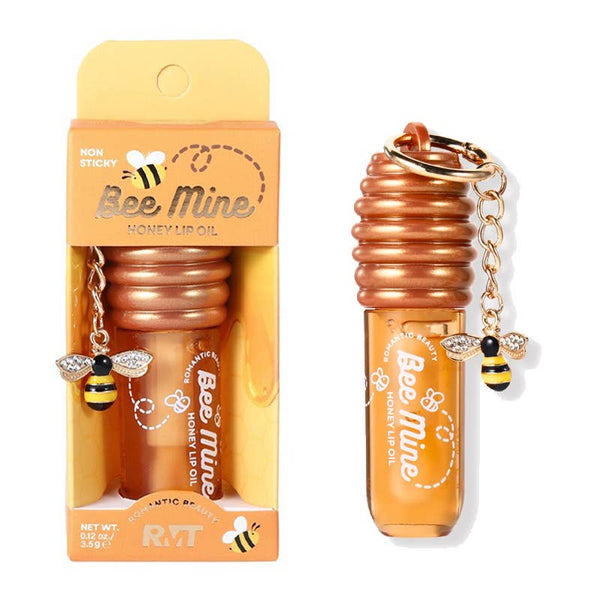 Bee Mine Honey Lip Oil Keychain