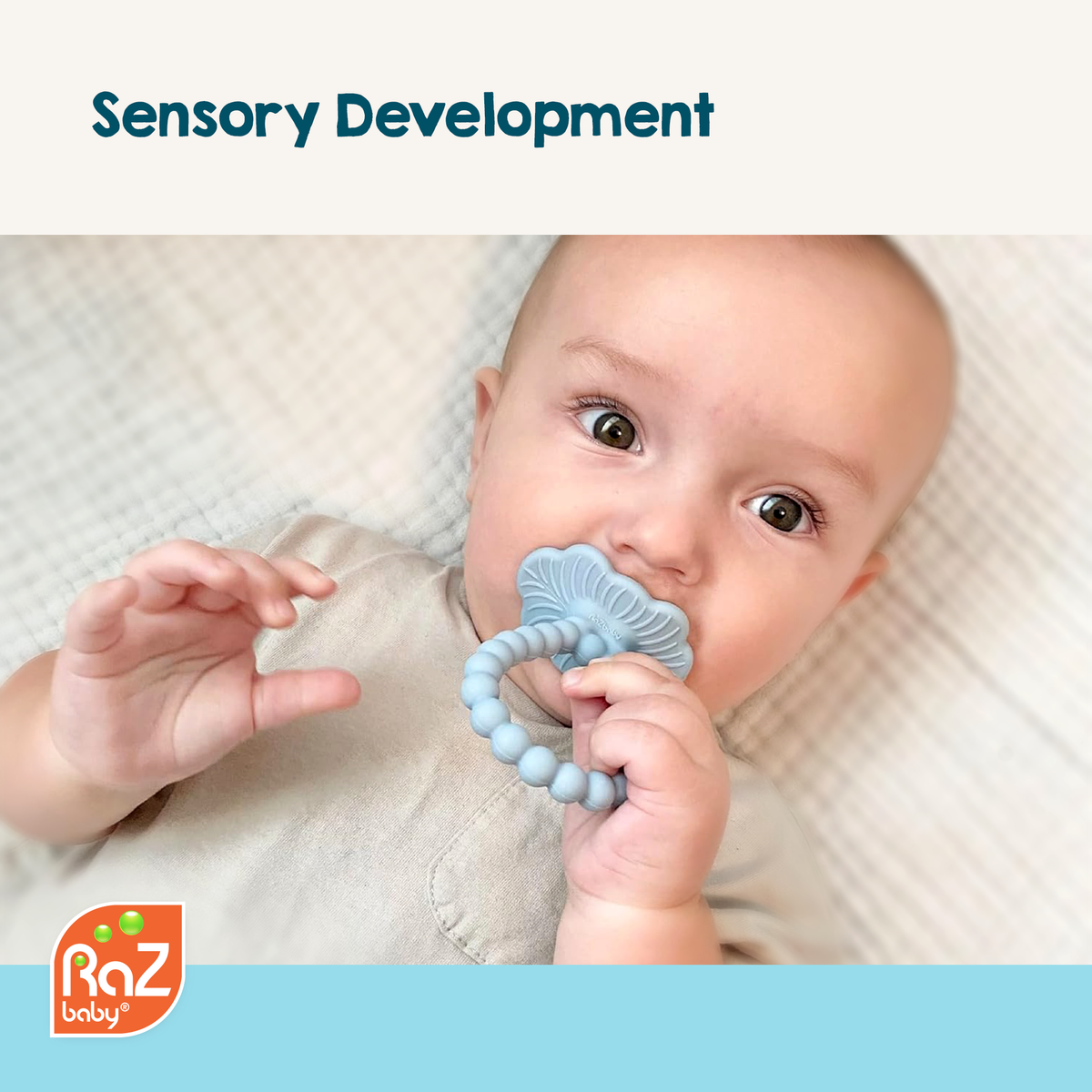 RaZberry Silicone Teether Plus: Red