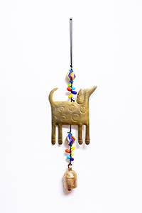 Spotty The Dog: beads & bell
