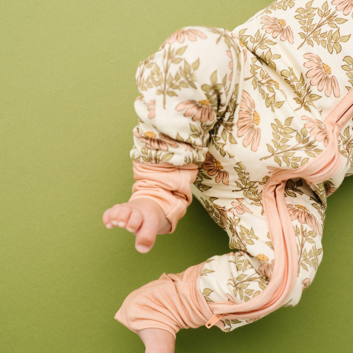 Timeless Petals Bamboo Sleeper: 12-18M