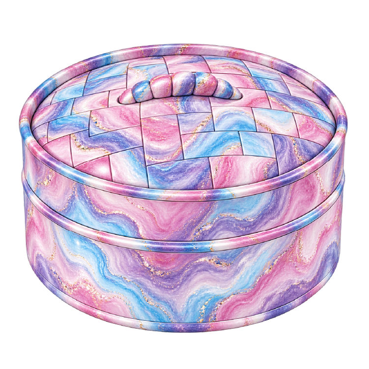 Fun Doh Mystery Gem Filled Squishy Dumpling Toy-1pc