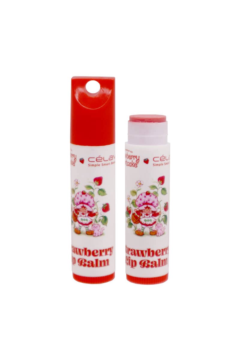 Celavi SS60095 Strawberry Gloss Balm Duo w/ Charms - 6pcs