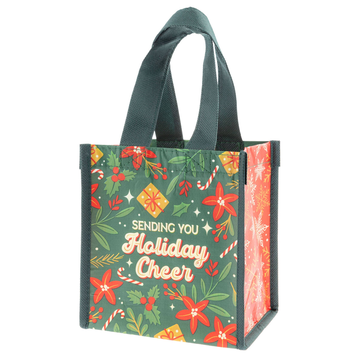 Holiday Recycled Small Gift Bags: Candy Kisses