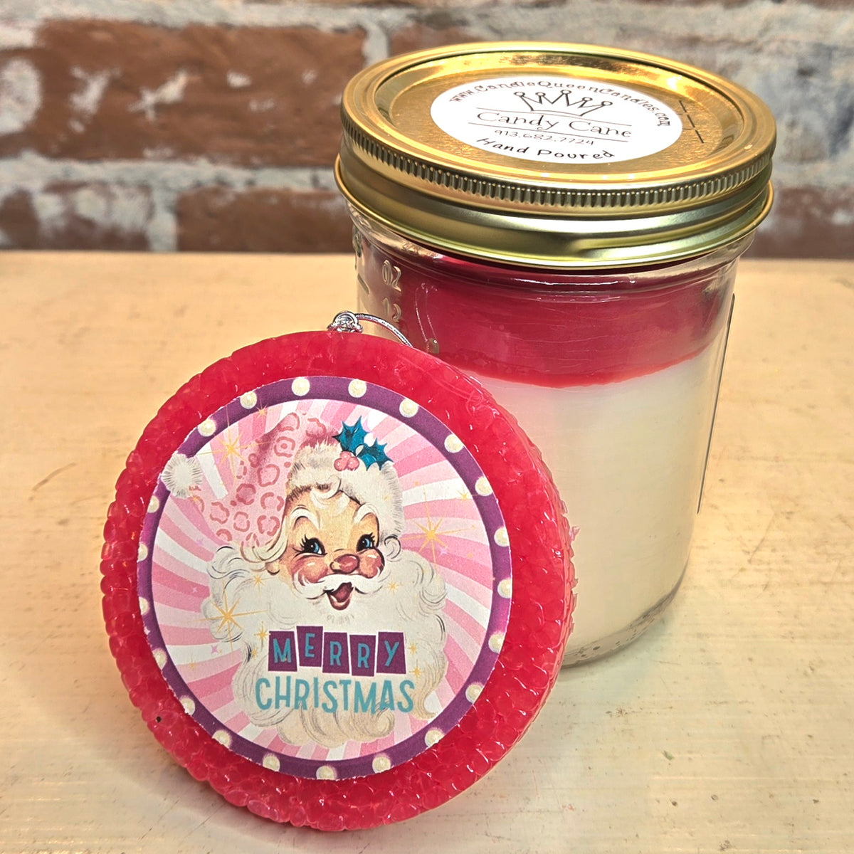 Candy Cane Candle Collection