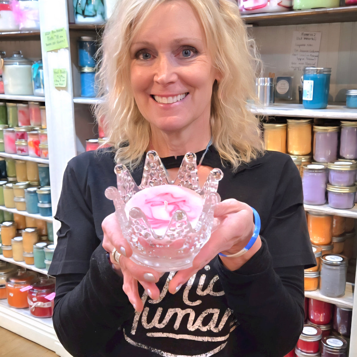 Large Crown Candles - Candle Queen Candles
