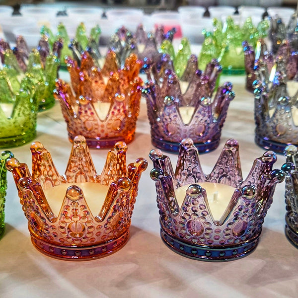 Small Crown Candles - Candle Queen Candles