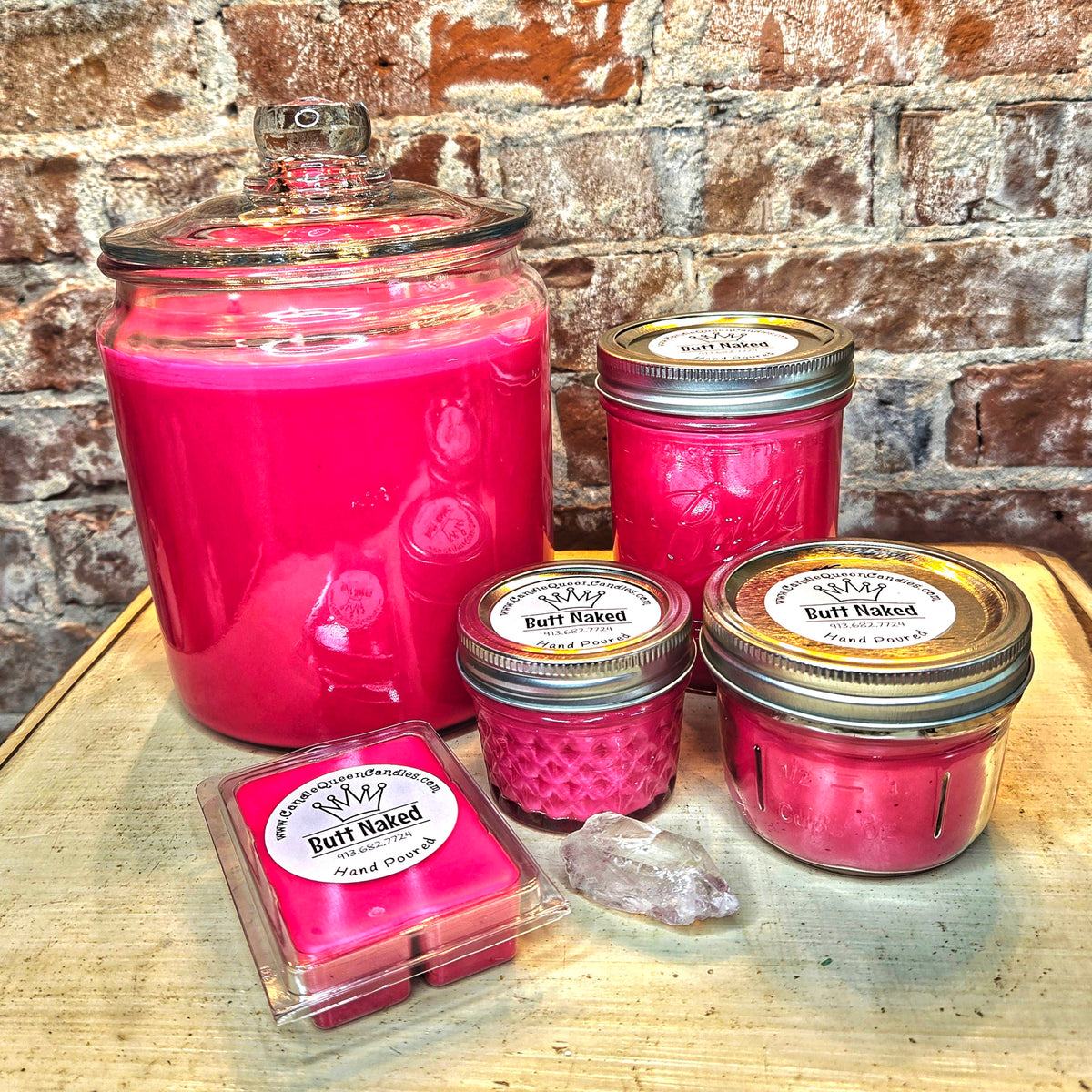 Butt Naked Candle Collection