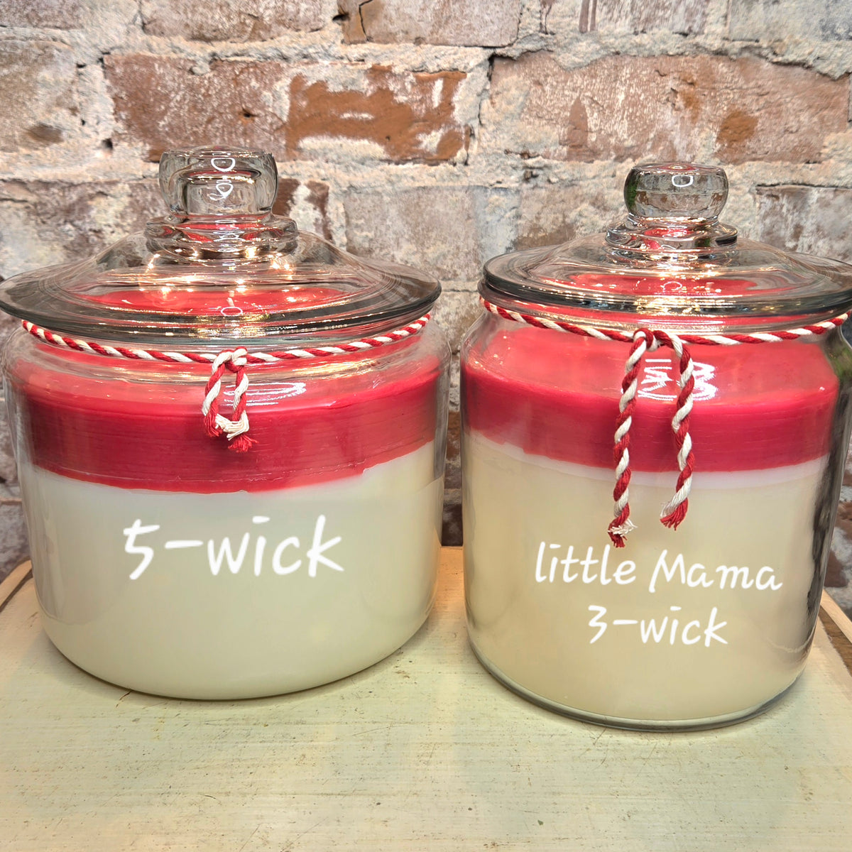 Candy Cane Candle Collection
