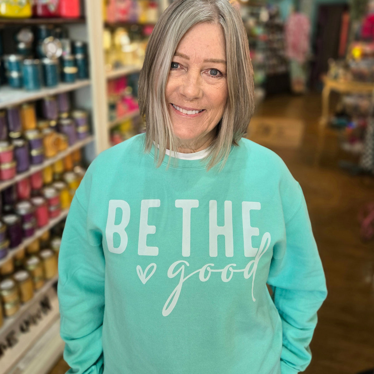 Be the Good Crew - Turquoise - Candle Queen Candles