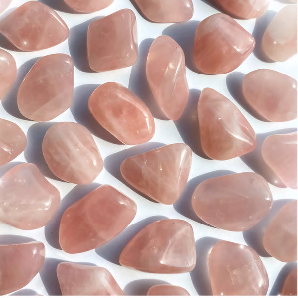 Rose Quartz tumbled stone