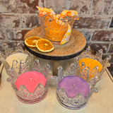 Large Crown Candles - Candle Queen Candles