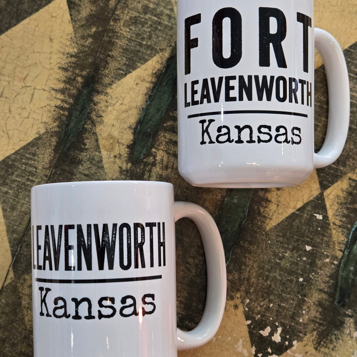 Mug * Leavenworth or Fort Leavenworth 15oz.