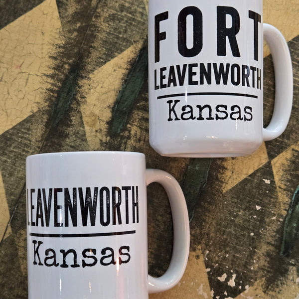 Mug * Leavenworth or Fort Leavenworth 15oz.