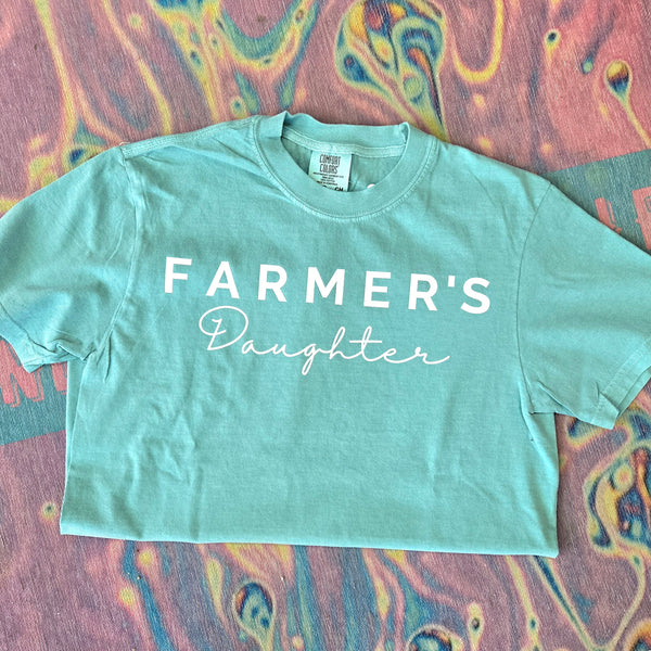 Farmer’s Daughter Tee - Turquoise - Candle Queen Candles