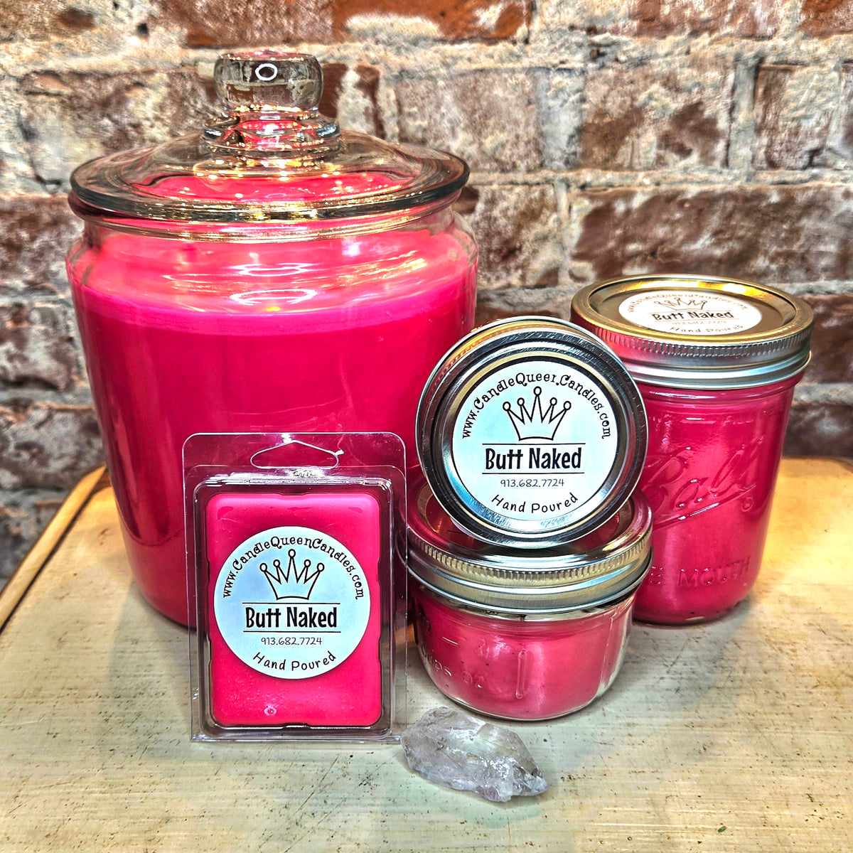 Butt Naked Candle Collection