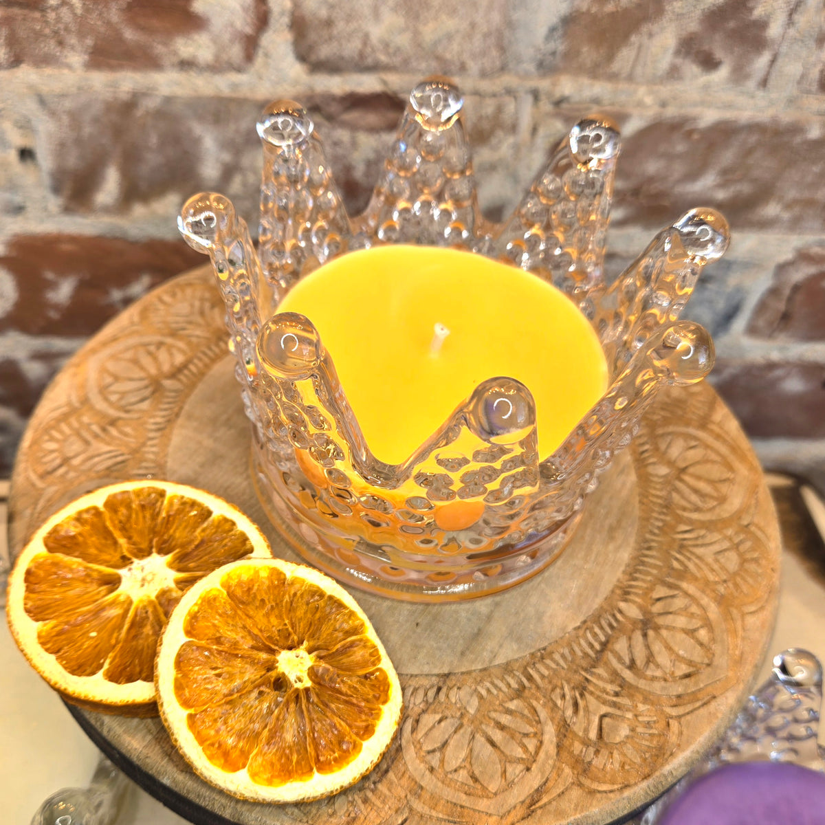 Large Crown Candles - Candle Queen Candles