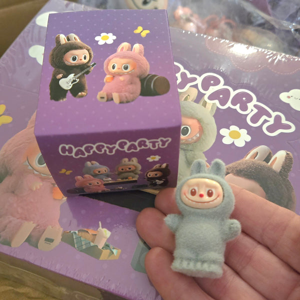 Little Flocking labubu Ornaments Blind Box