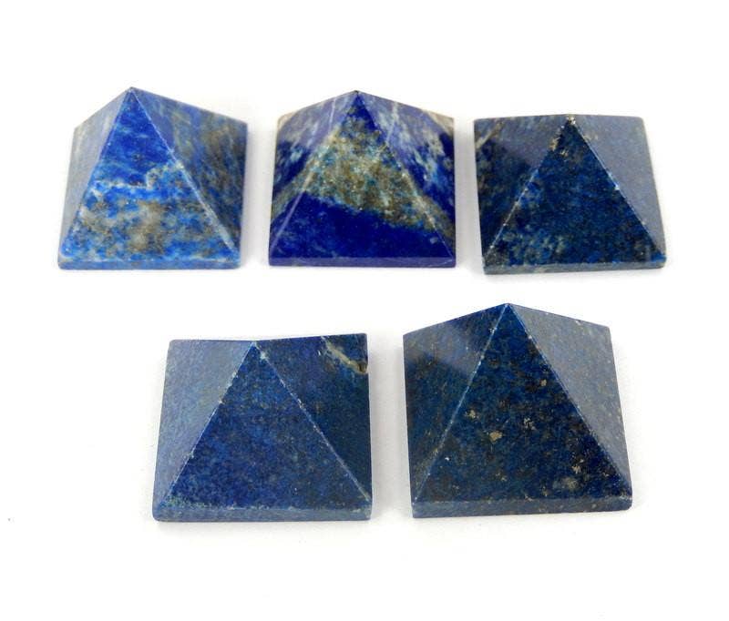 Lapis Lazuli Pyramid  (2BROWNSHELF-14)