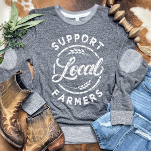 Support Your Local Farmer Sweatshirt