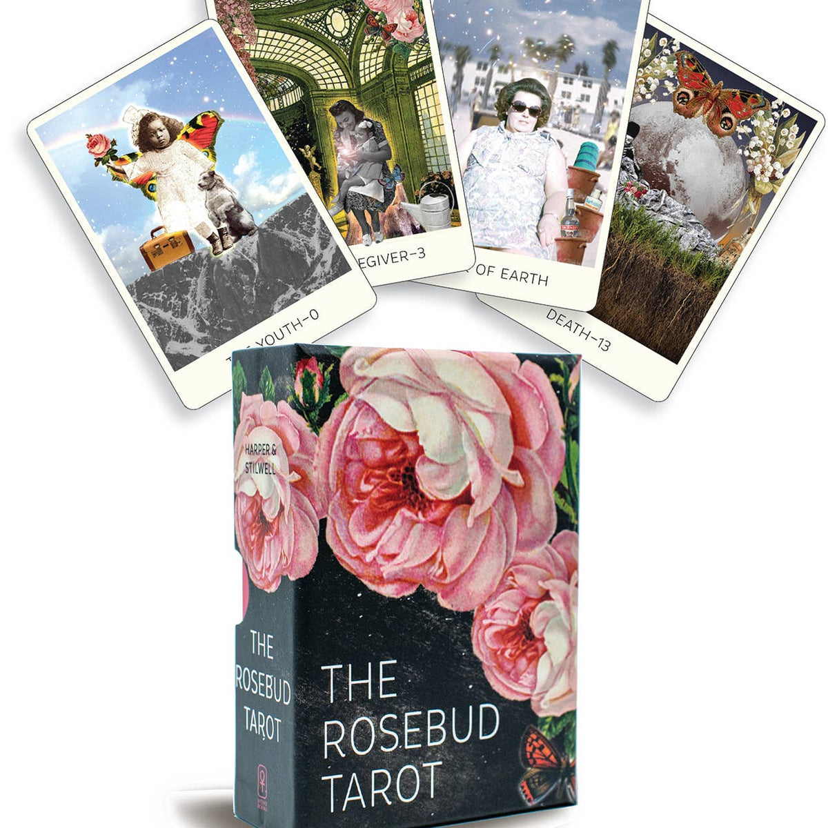 The Rosebud Tarot: 78 Cards & 96 Pg Full-Color Guidebook