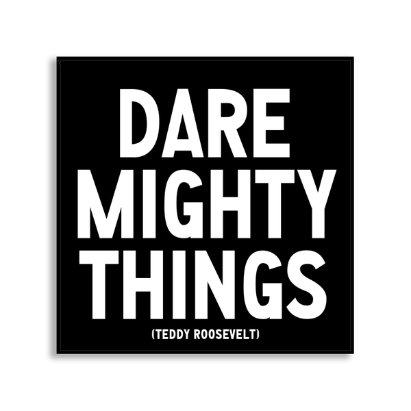 Magnets - M359 - Dare Mighty Things (Teddy Roosevelt)