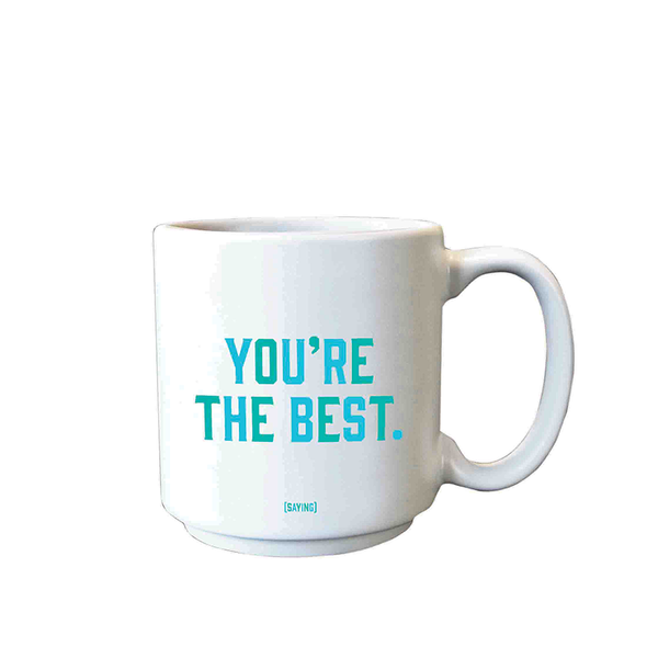 Mini Mugs - ED254 - You're The Best (Saying)