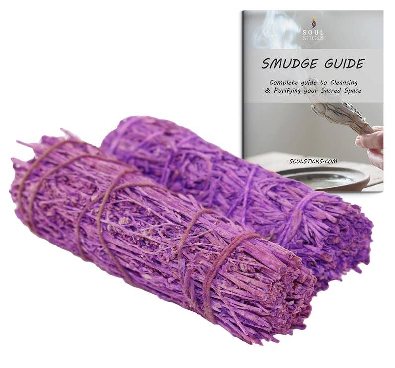 Lavender infused, Scented and Colored Sage