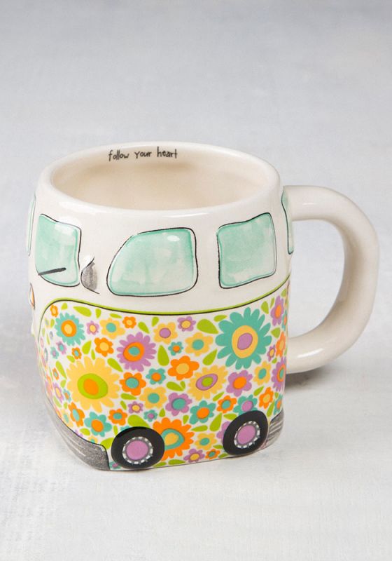 Folk Art Mugs - Candle Queen Candles