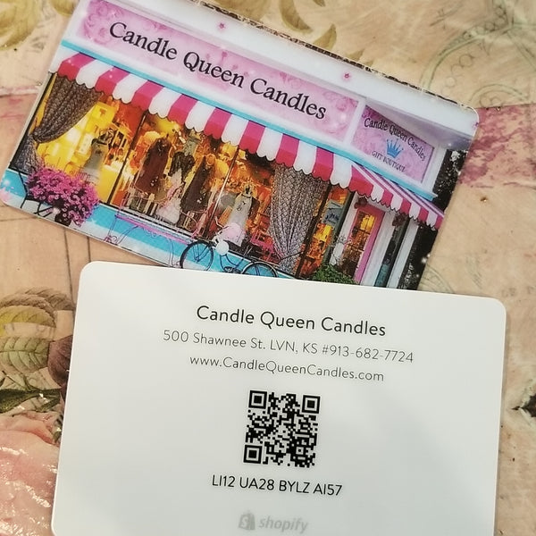 Gift Card - Candle Queen Candles