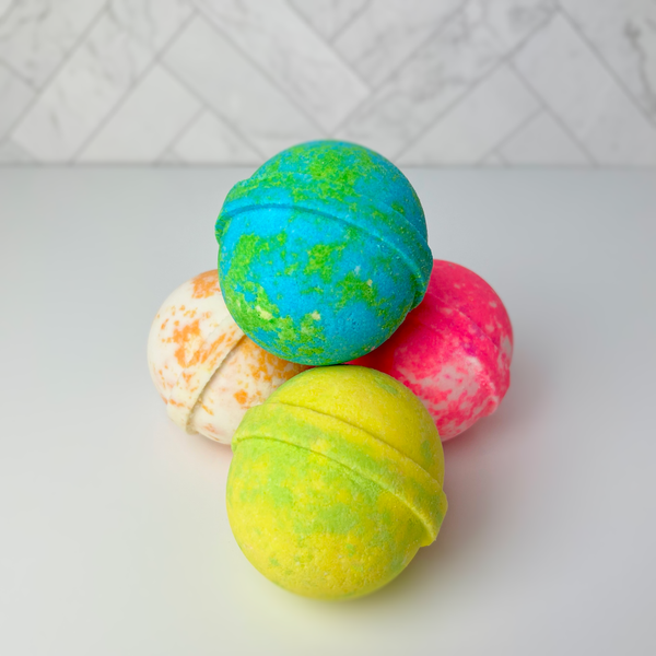 Large Bath Bomb -12 Scents -With Skin-Loving Moisturizers