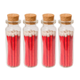 Red Velvet Matches in Small Corked Vial