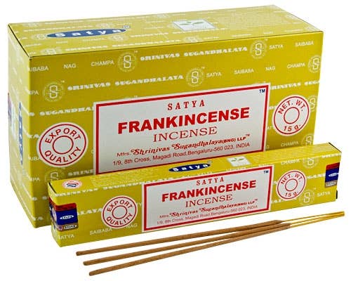Frankincense Satya Incense Sticks 1 box