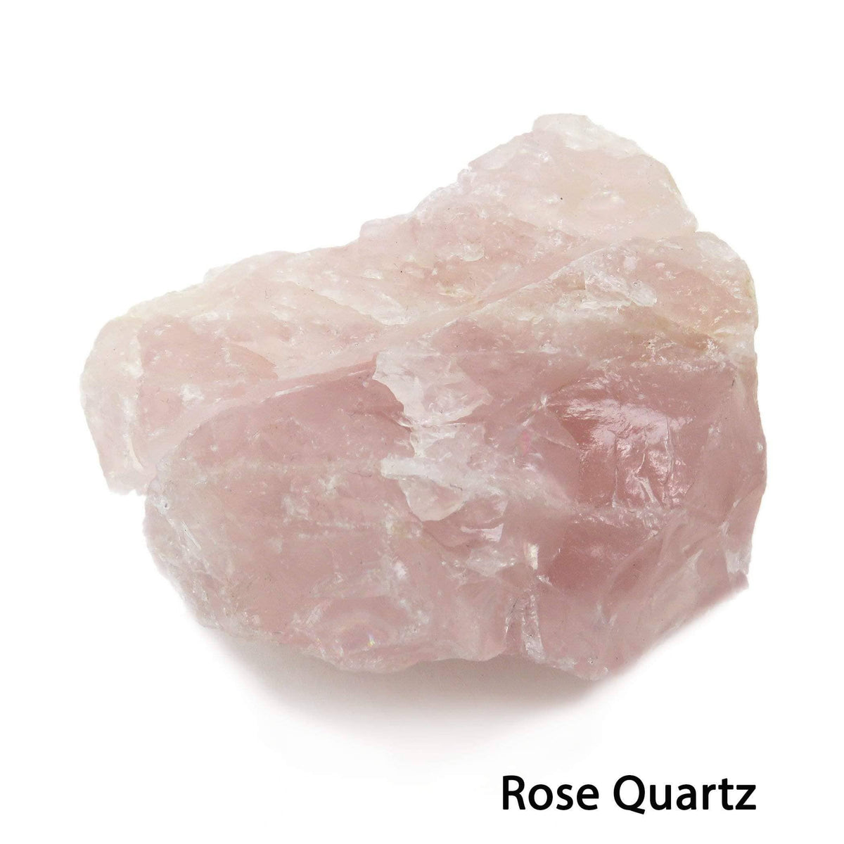 Natural Rose Quartz Stone Place Card Holder - Small Picture Stand