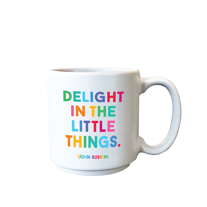 Mini Mugs - ED316 - Delight Little Things (John Ruskin)