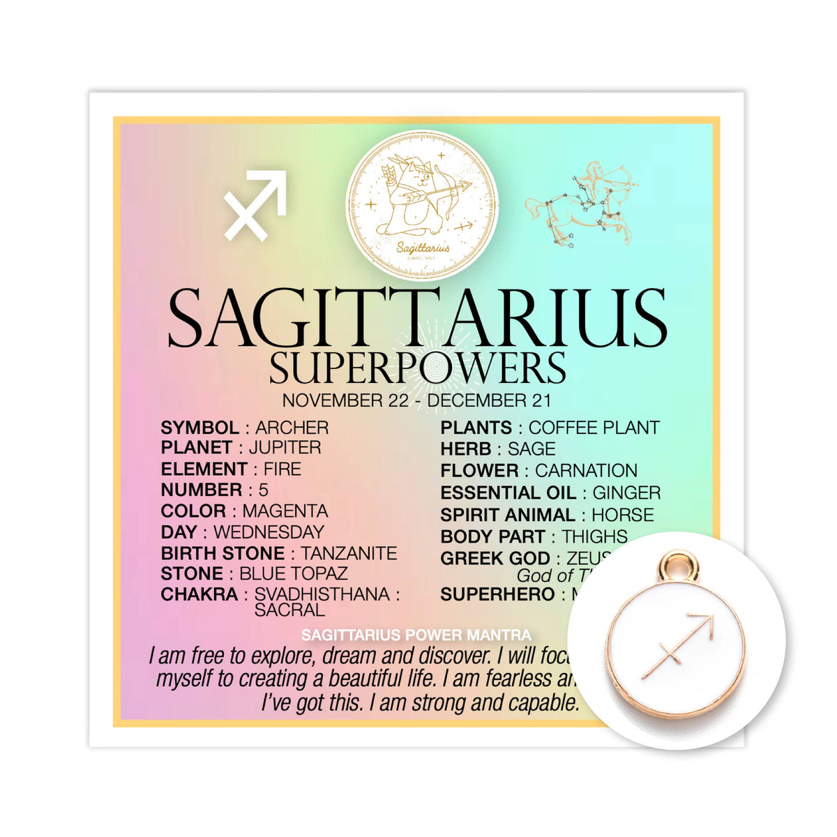 SAGITTARIUS SUPERPOWERS