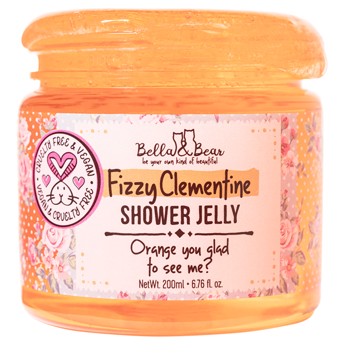 Fizzy Clementine Shower & Bath Jelly 6.7oz