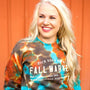 Fall Market (Puff Ink) Tie Dye Sweatshirt