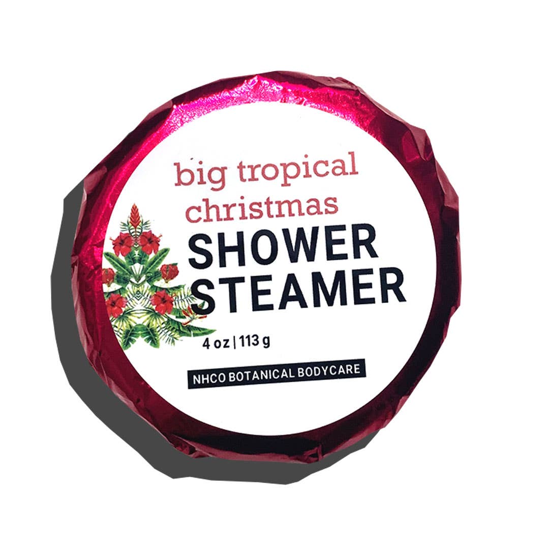 Big Tropical Christmas Shower Steamer