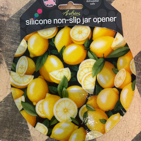 Lemon Silicone Jar Opener