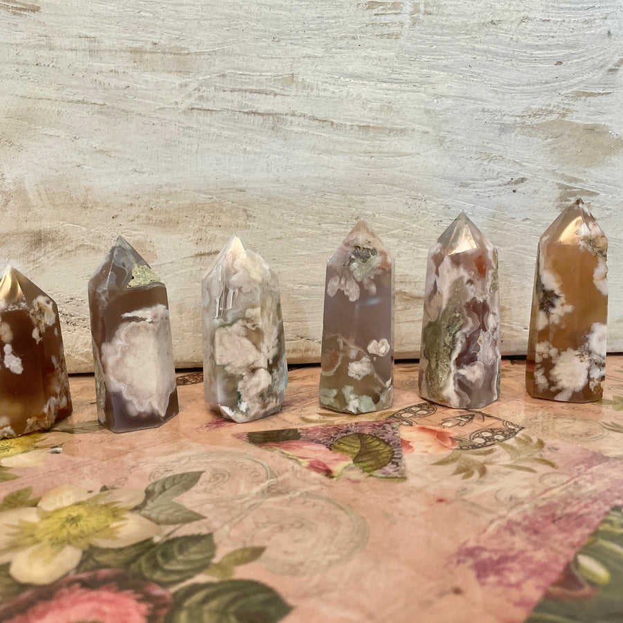 Flower Agate Tower